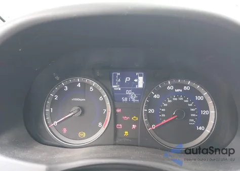 2016 Hyundai Accent Se z USA, uszkodzony, nr VIN KMHCT5AE3GU250083